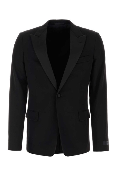 Lanvin Man Black Wool Blazer