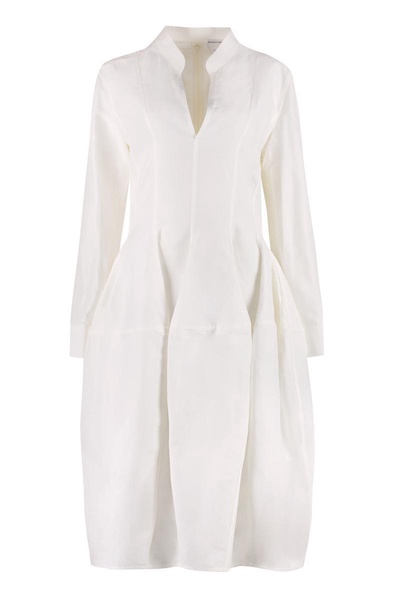 BOTTEGA VENETA Trendy White Dress for Women - Perfect for SS23