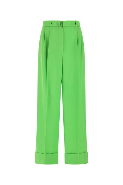 Green Wool Pant