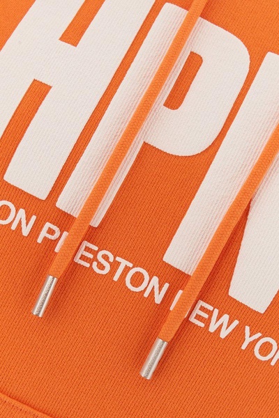 Heron Preston Hpny Print Drawstring Hoodie