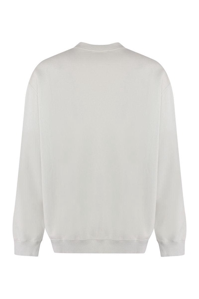 Lanvin Cotton Crew-Neck Sweatshirt With Logo