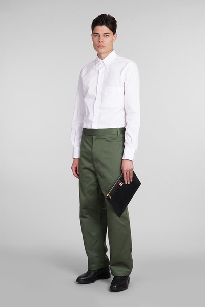 Pants In Green Cotton