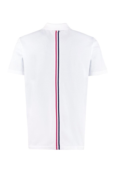 Thom Browne Short-Sleeved Cotton Polo Shirt