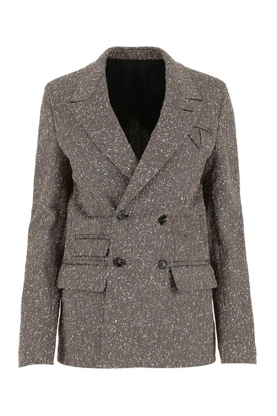 Bottega Veneta Knotted Herringbone Jacket