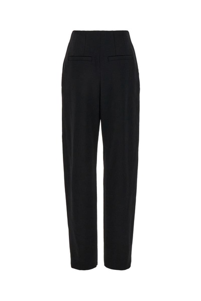 Black Wool Pant