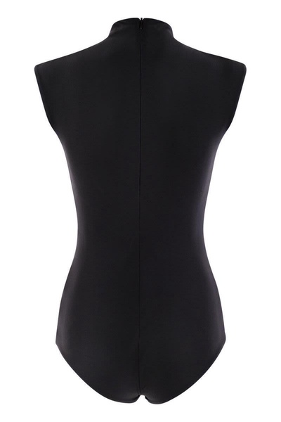 Sportmax Cristin - Shiny Lycra Bodysuit