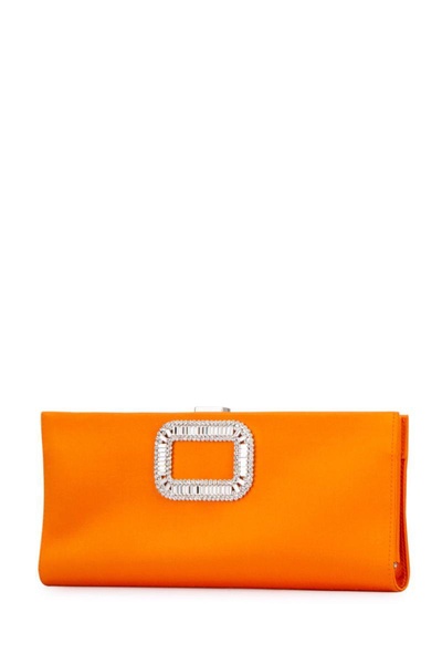 Roger Vivier Buckle Embellished Clutch Bag