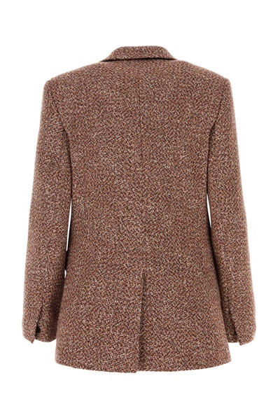 Chloe Ladies Tweed Knit Tailored Blazer Jacket