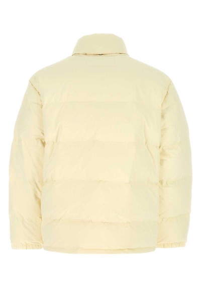 Jil Sander Man Cream Polyester Down Jacket