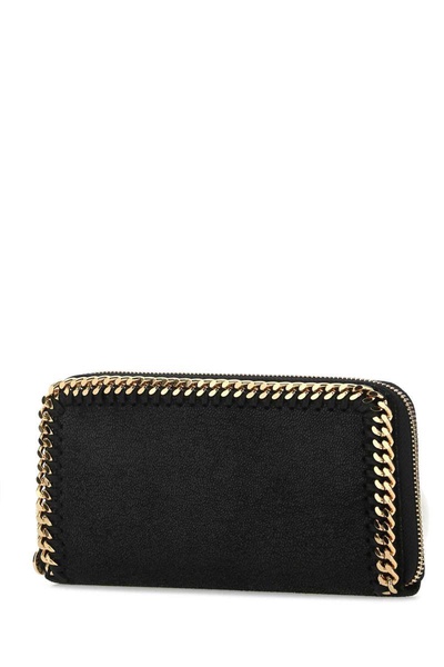 Black Shaggy Deer Falabella Wallet