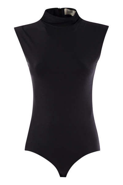 Sportmax Cristin - Shiny Lycra Bodysuit