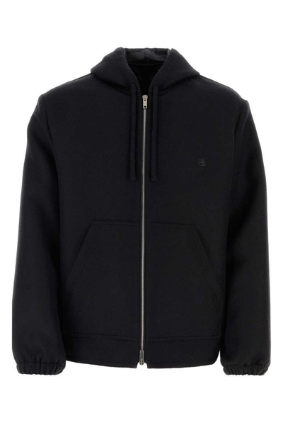 Givenchy 4G Pattern Zipped Hoodie