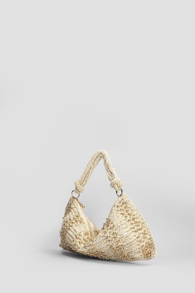 Hera Hand Bag In Beige Raffia