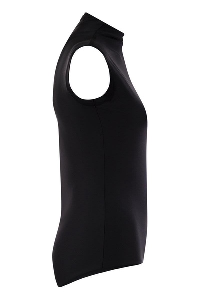 Sportmax Cristin - Shiny Lycra Bodysuit