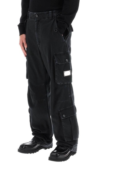 Dolce & Gabbana Wide Leg Cargo Pants