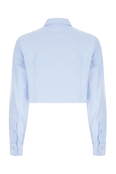 Light Blue Piquet Shirt