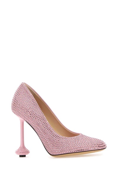 Loewe Woman Embellished Leather Toy Pumps