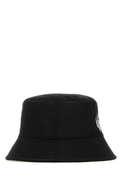 logo-embroidered bucket hat