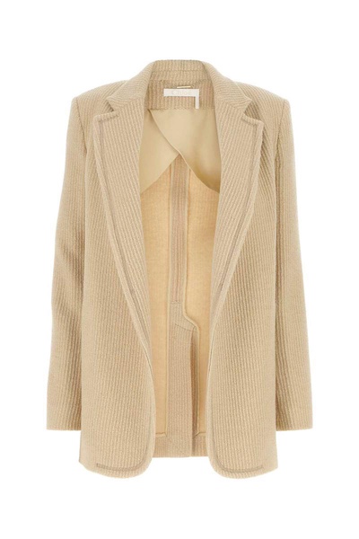 Chloé Open Front Tailored Blazer