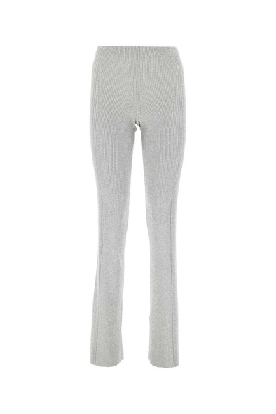 Light Grey Polyester Blend Pant