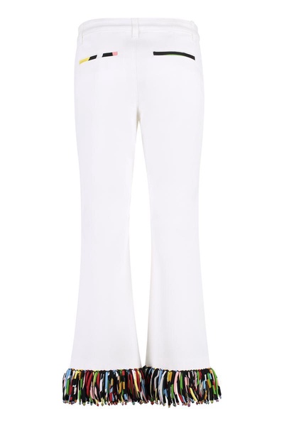 Pucci Cropped Flared Trousers