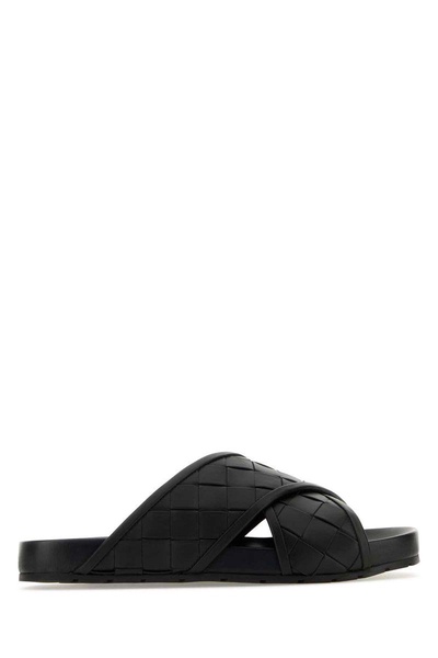 Bottega Veneta Man Sandal Cross Intreccio