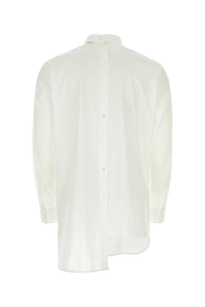 Lanvin Man White Poplin Shirt