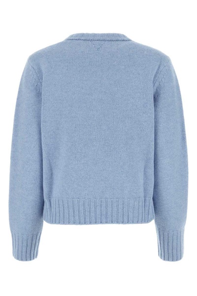 Powder Blue Wool Sweater