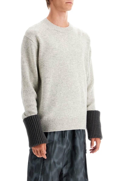 Dries Van Noten Mumu Pullover With Maxi Cuffs Men