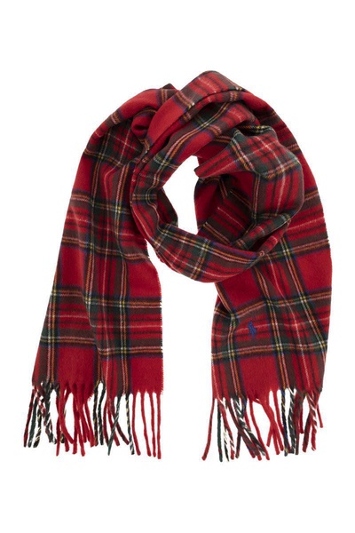 Polo Ralph Lauren Cashmere Tartan Scarf