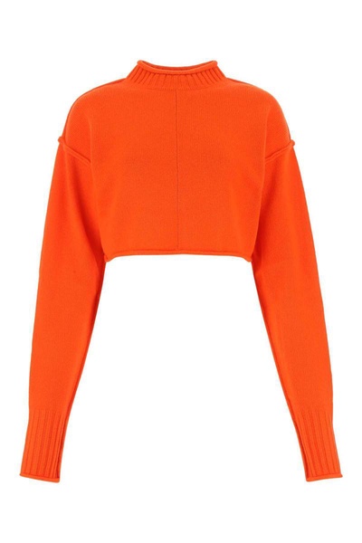 Orange Wool Blend Maiorca Sweater