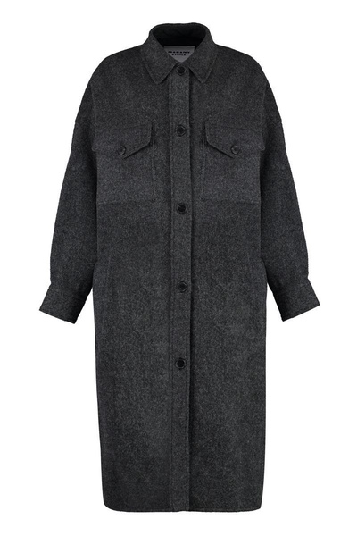 Isabel Marant Étoile Fontizi Wool Blend Coat