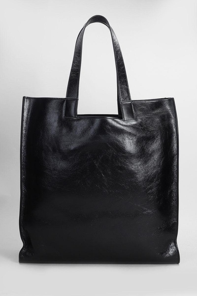 Easy Tote S Tote In Black Leather