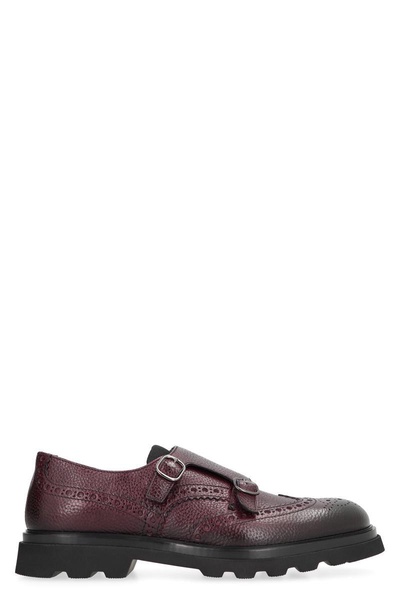 Doucal's Elen Leather Monk-Strap