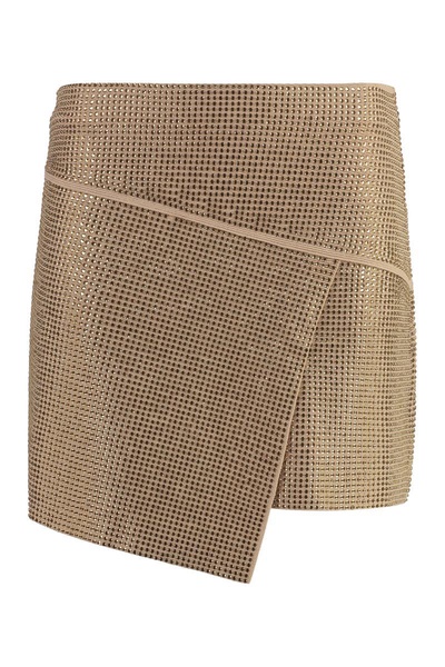 Andreādamo Asymmetric Miniskirt