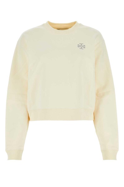 Ivory Cotton Sweatshirt