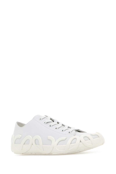 White Nubuk Rise Sneakers