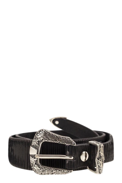 Alberto Luti Leather Belt