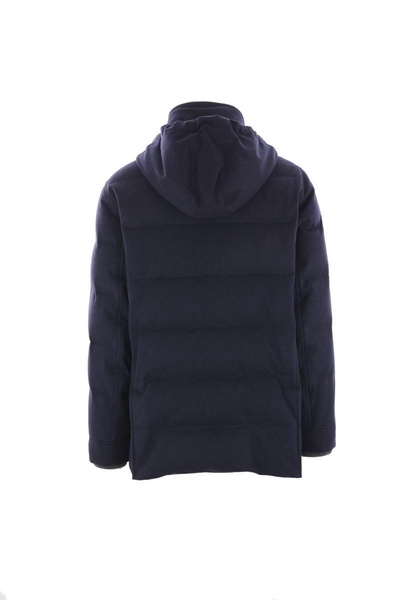 Brunello Cucinelli Long Sleeved Hooded Jacket