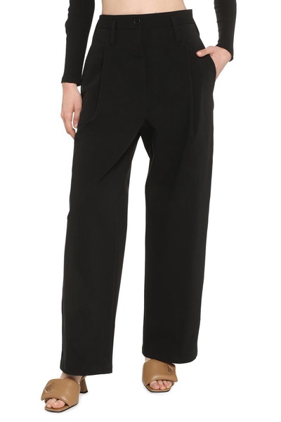 High-waist Tapered-fit Trousers