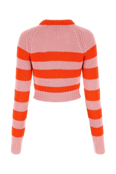 Marni Woman Embroidered Wool Sweater