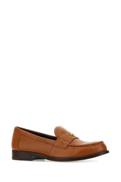 Camel Leather Loafers