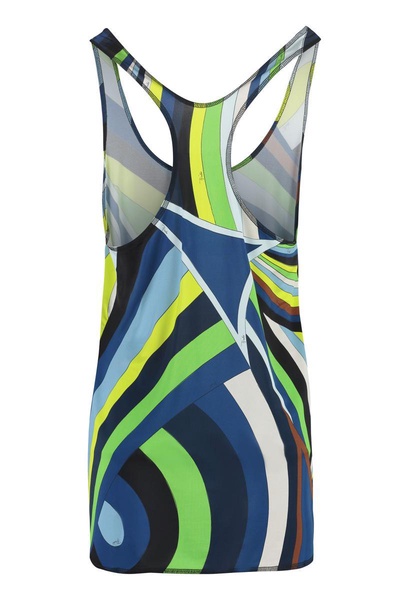 Pucci Tank Top In Jersey