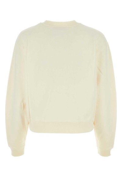 Ivory Cotton Sweatshirt