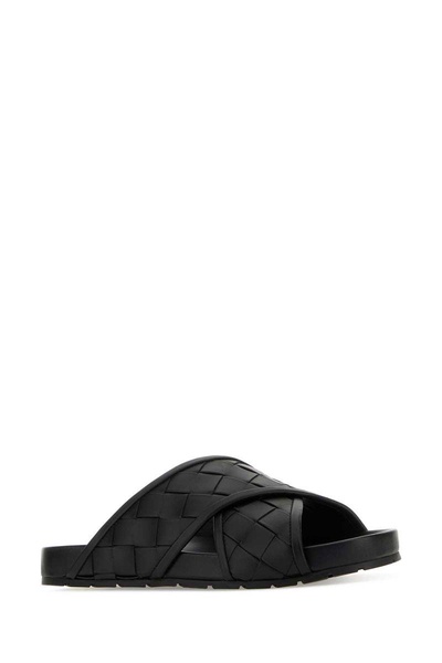 Bottega Veneta Man Sandal Cross Intreccio