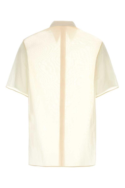 Jil Sander Man Ivory Gauze Shirt