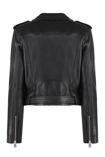 Pinko Costa Rica Leather Jacket