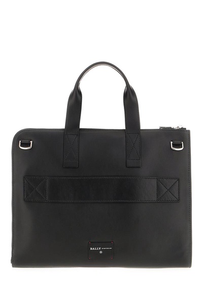 Black Leather Henri Document Case