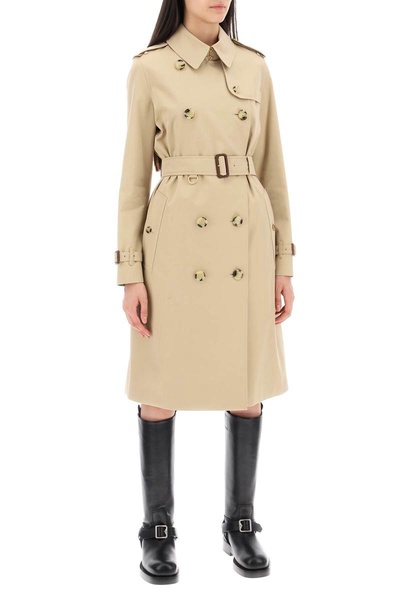 Burberry Mid Length Kensington Heritage Trench Coat