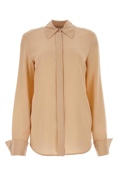 Skin pink silk Lelia shirt